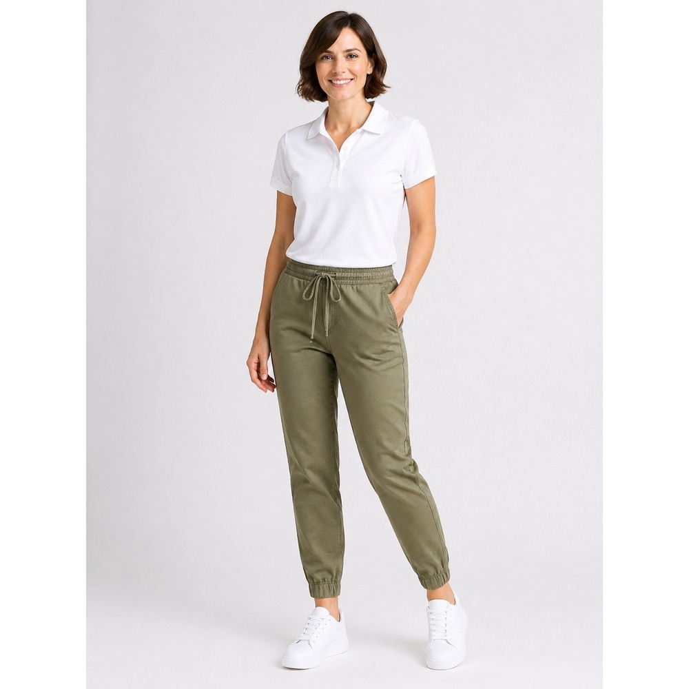 Caliville Jogger Pants Small NWT Army Green Tapered Casual